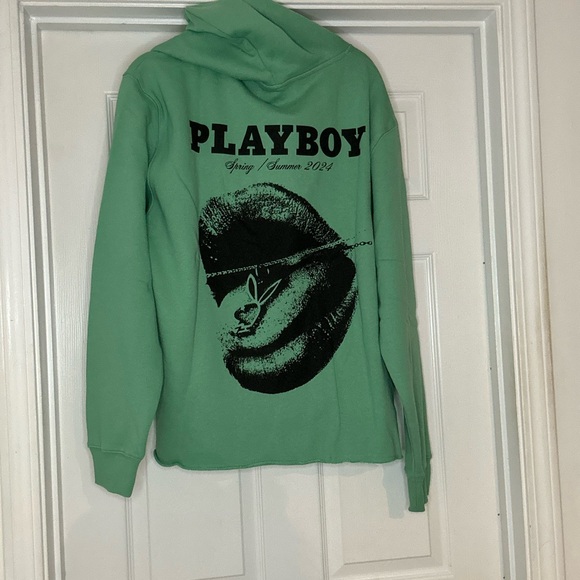 HOMME+ FEMME PLAYBOY Collab Hoodie - Picture 1 of 5